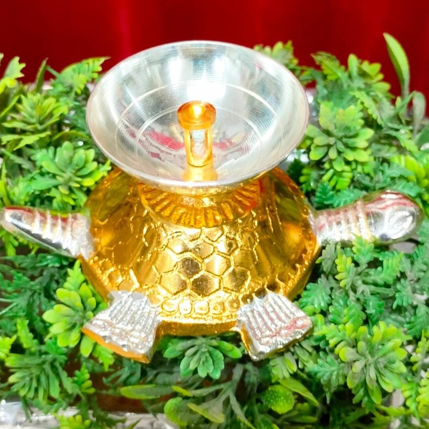 Brass Diya in Velvette Gift Pack