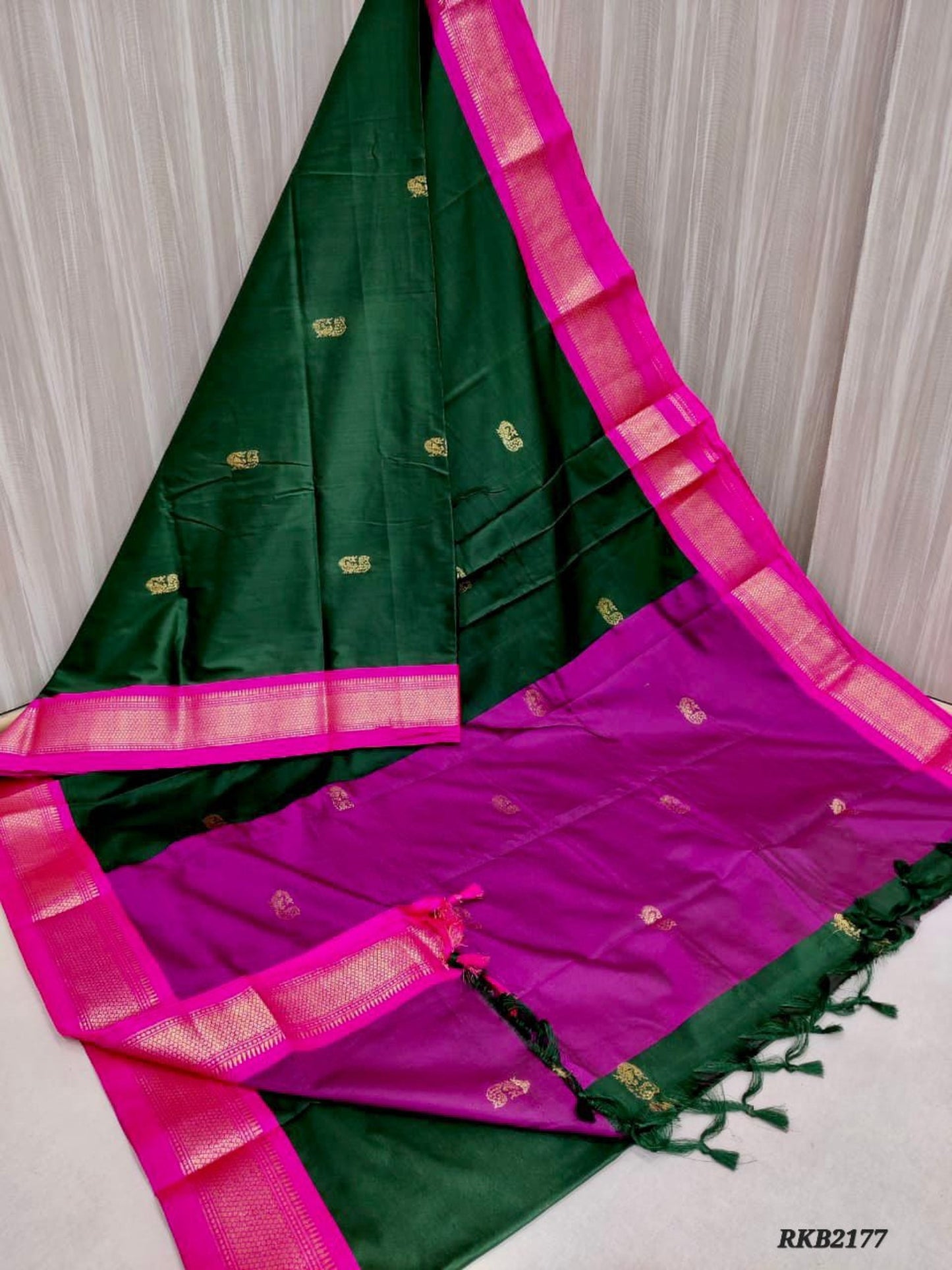 Uniform/Gifting Sarees. Soft Cotton Silk sarees. Perfect substite of Kanchi Silk sarees.