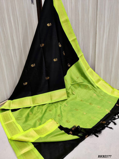 Uniform/Gifting Sarees. Soft Cotton Silk sarees. Perfect substite of Kanchi Silk sarees.