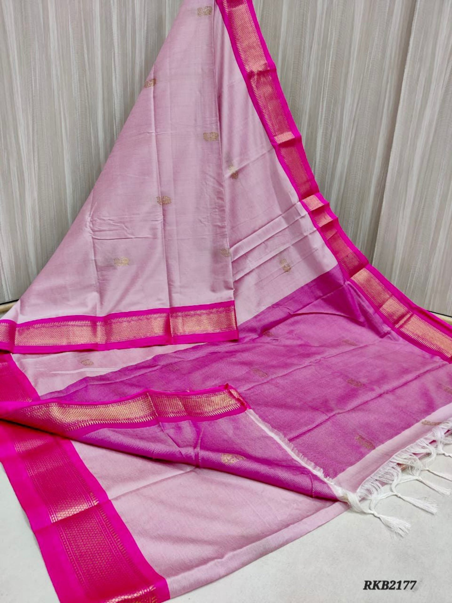 Uniform/Gifting Sarees. Soft Cotton Silk sarees. Perfect substite of Kanchi Silk sarees.