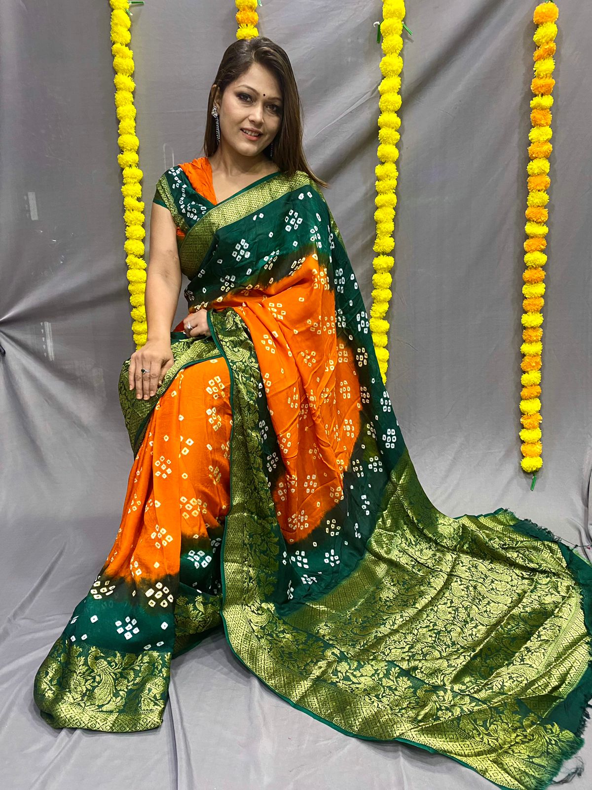 Bhandani Cotton Silk Sarees