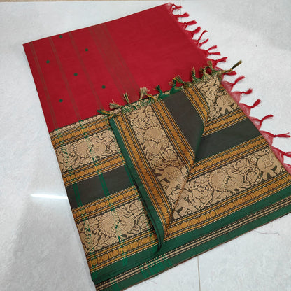 Kanchi Fancy cotton sarees