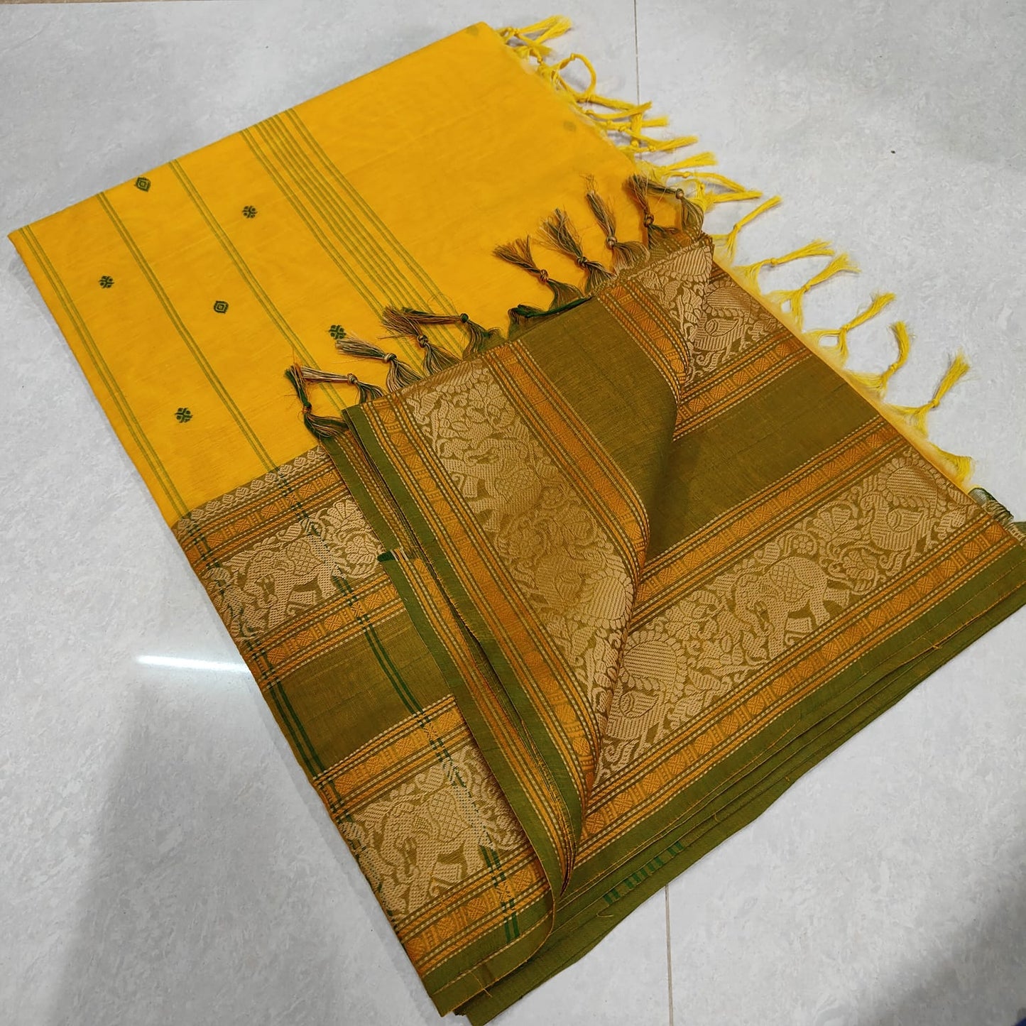 Kanchi Fancy cotton sarees