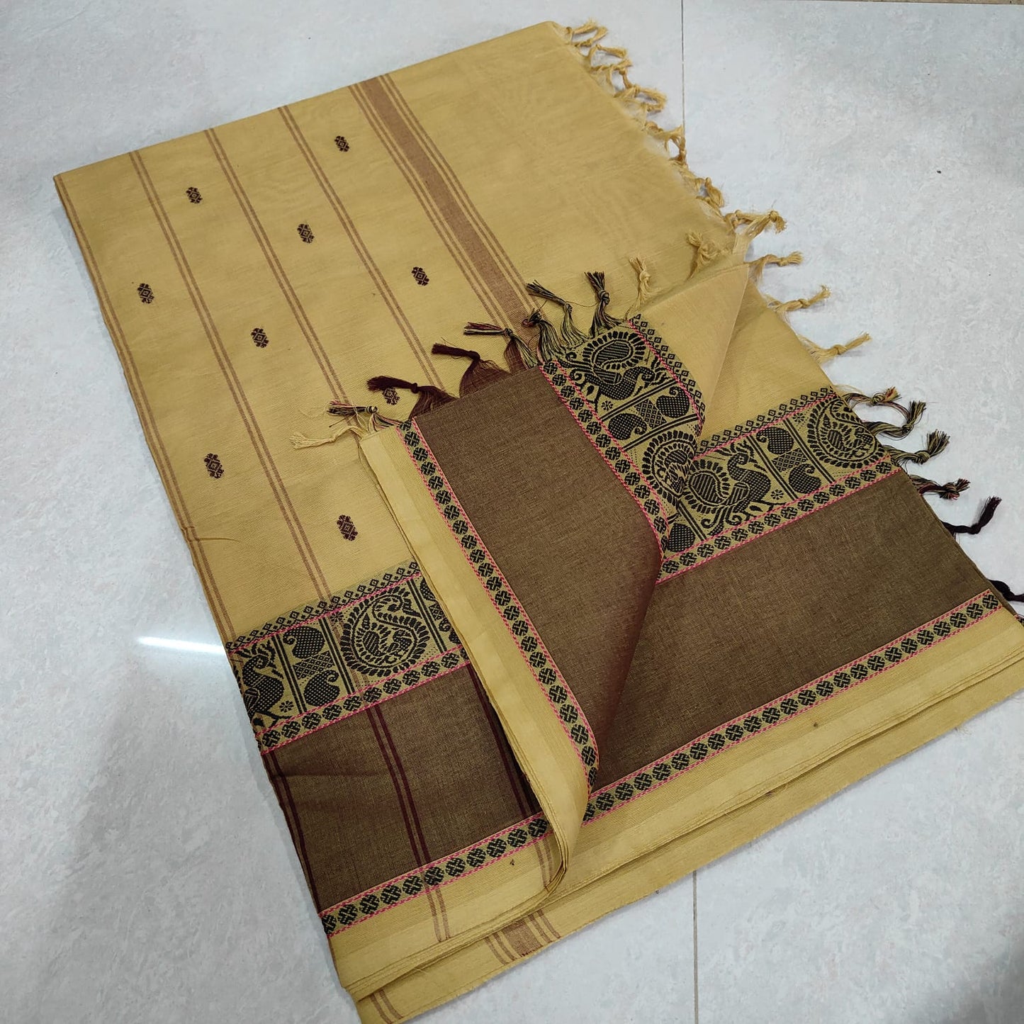 Kanchi Fancy cotton sarees