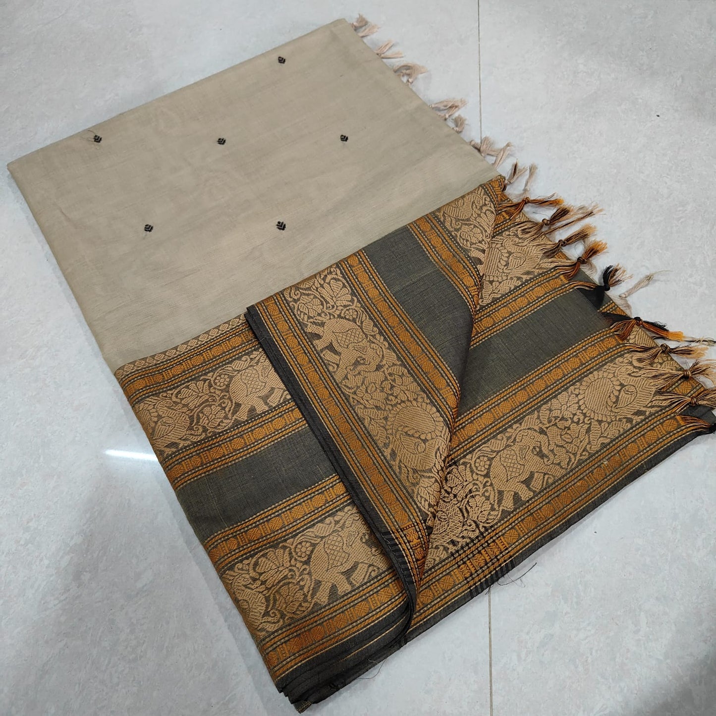 Kanchi Fancy cotton sarees