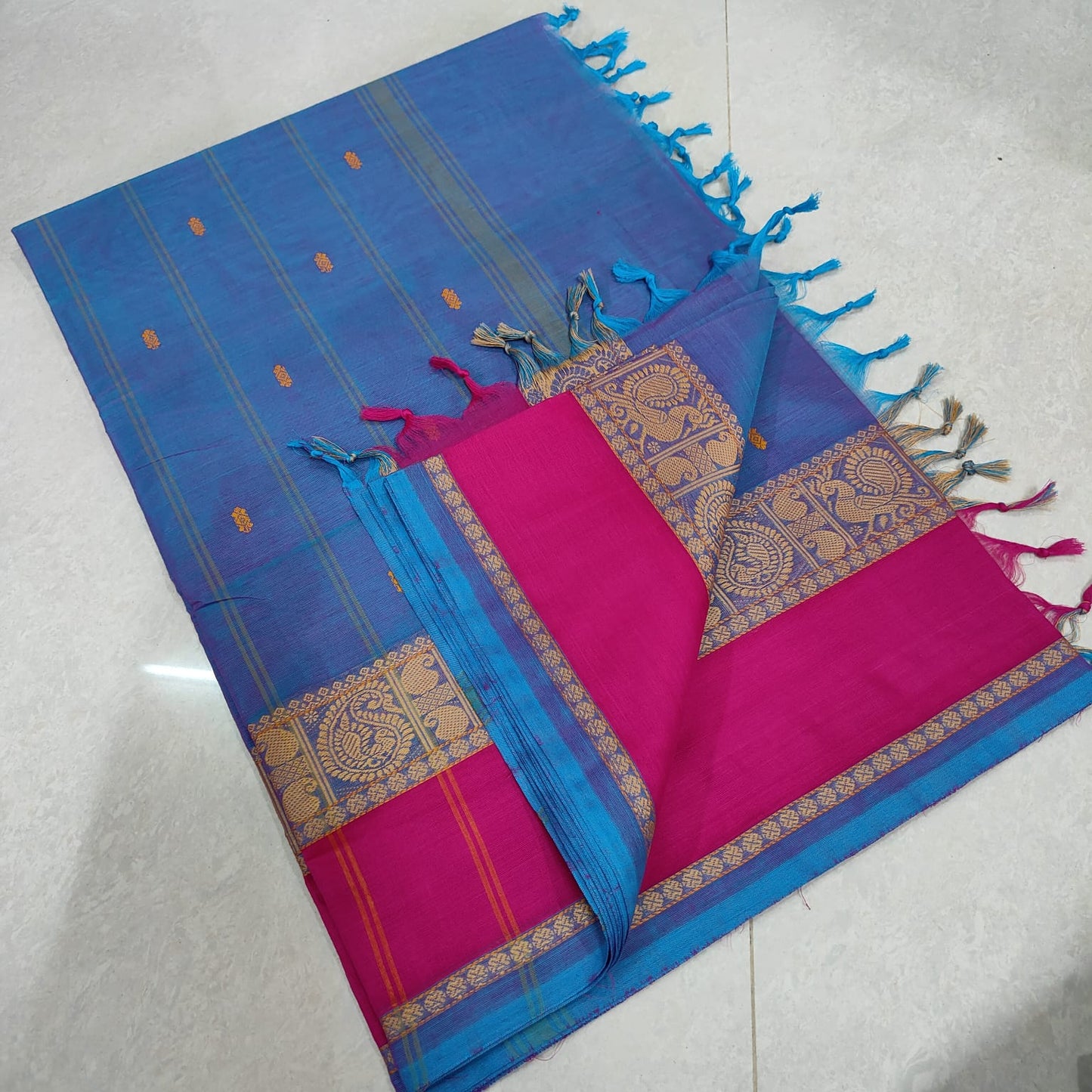 Kanchi Fancy cotton sarees