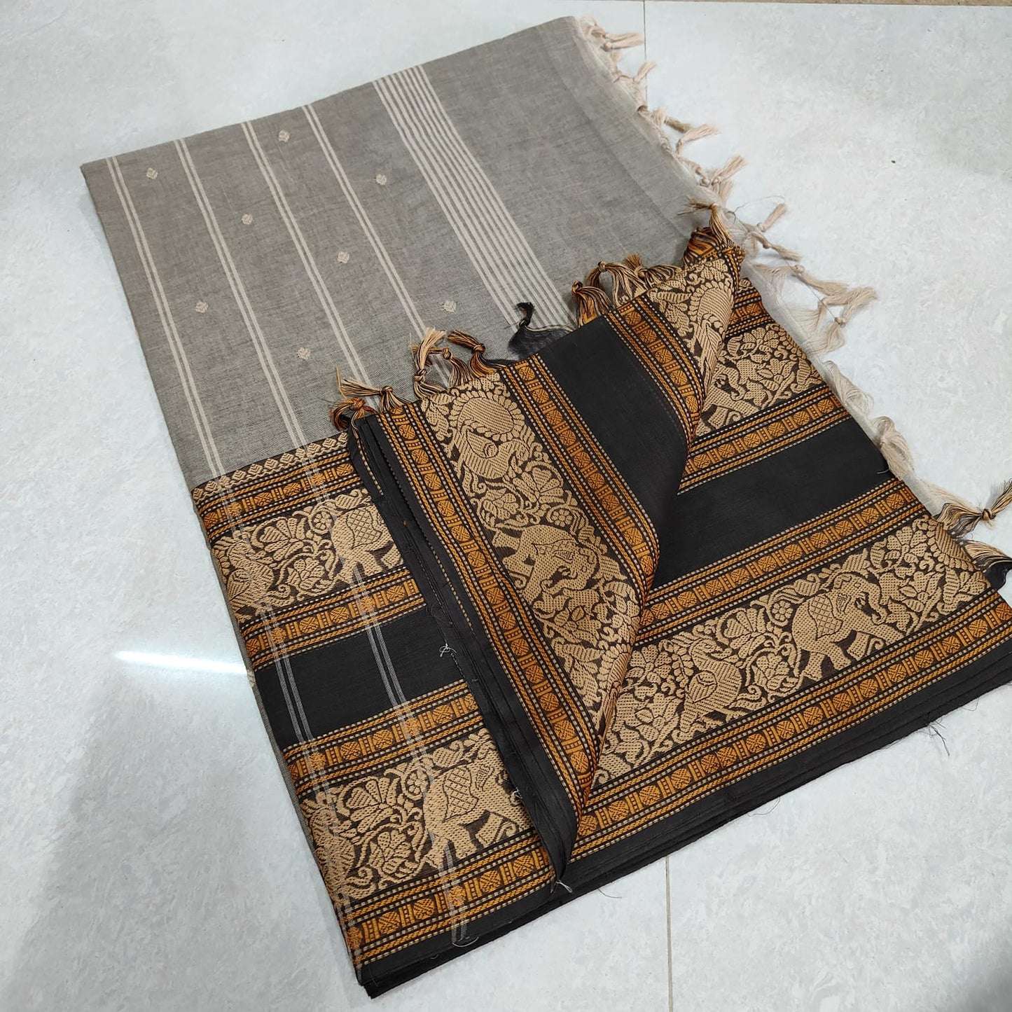 Kanchi Fancy cotton sarees