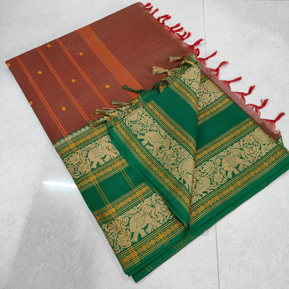 Kanchi Fancy cotton sarees