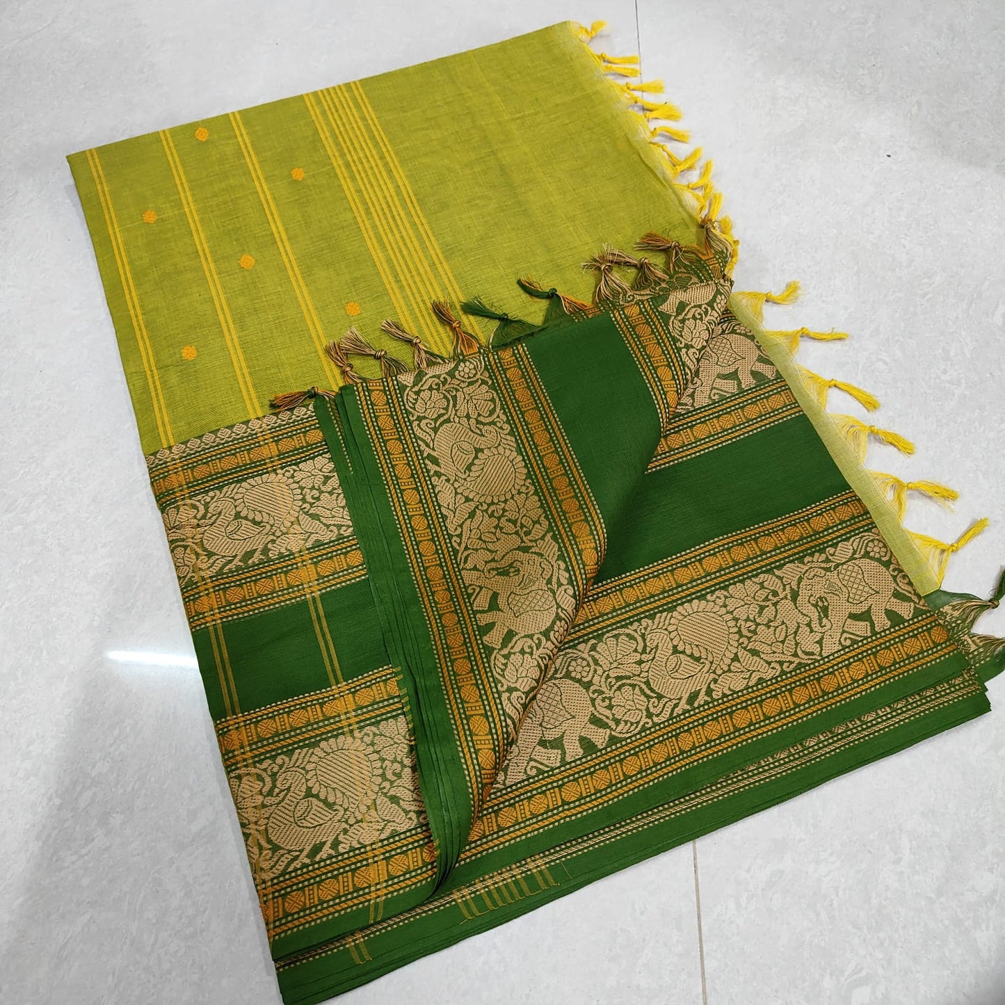 Kanchi Fancy cotton sarees