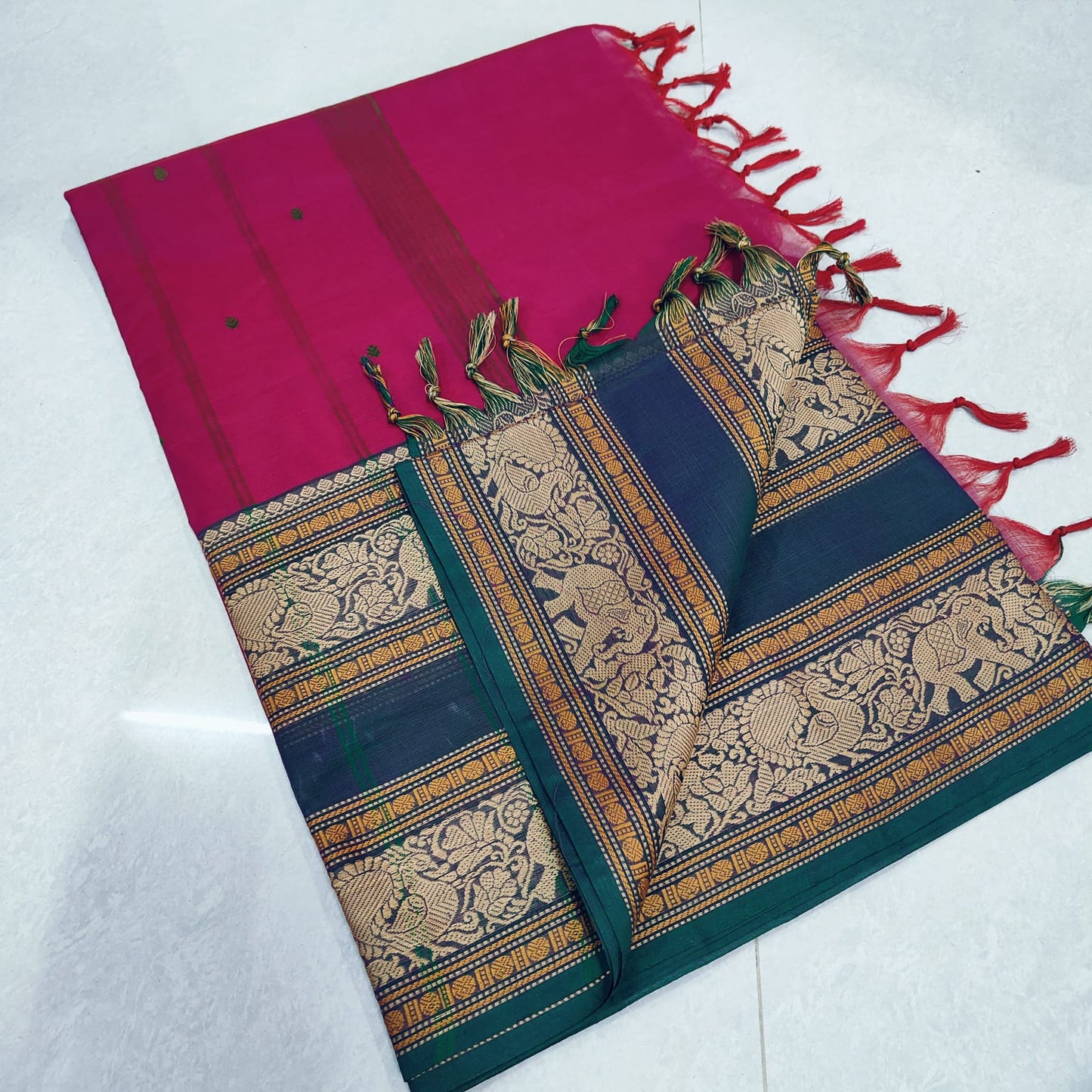 Kanchi Fancy cotton sarees