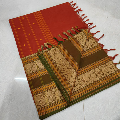 Kanchi Fancy cotton sarees