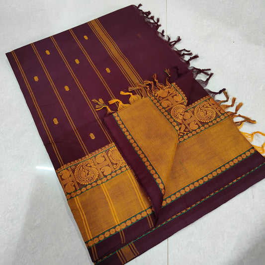 Kanchi Fancy cotton sarees