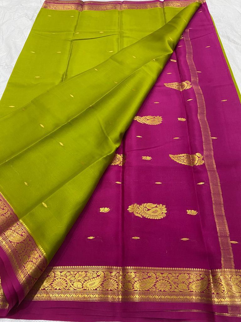 Mysore Silk  Sarees 70gsm