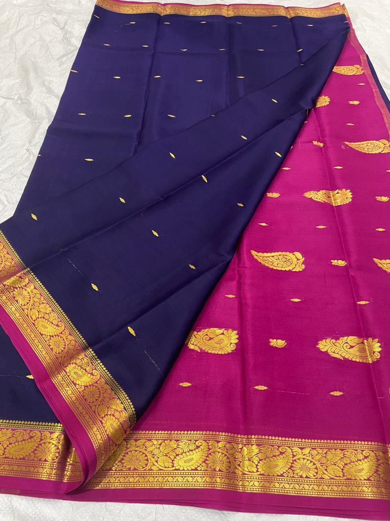 Mysore Silk  Sarees 70gsm