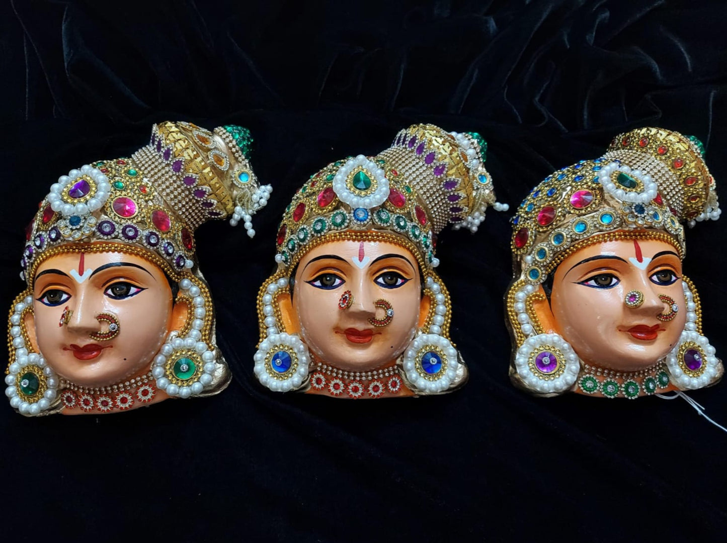 Aandal and Narayanan Faces