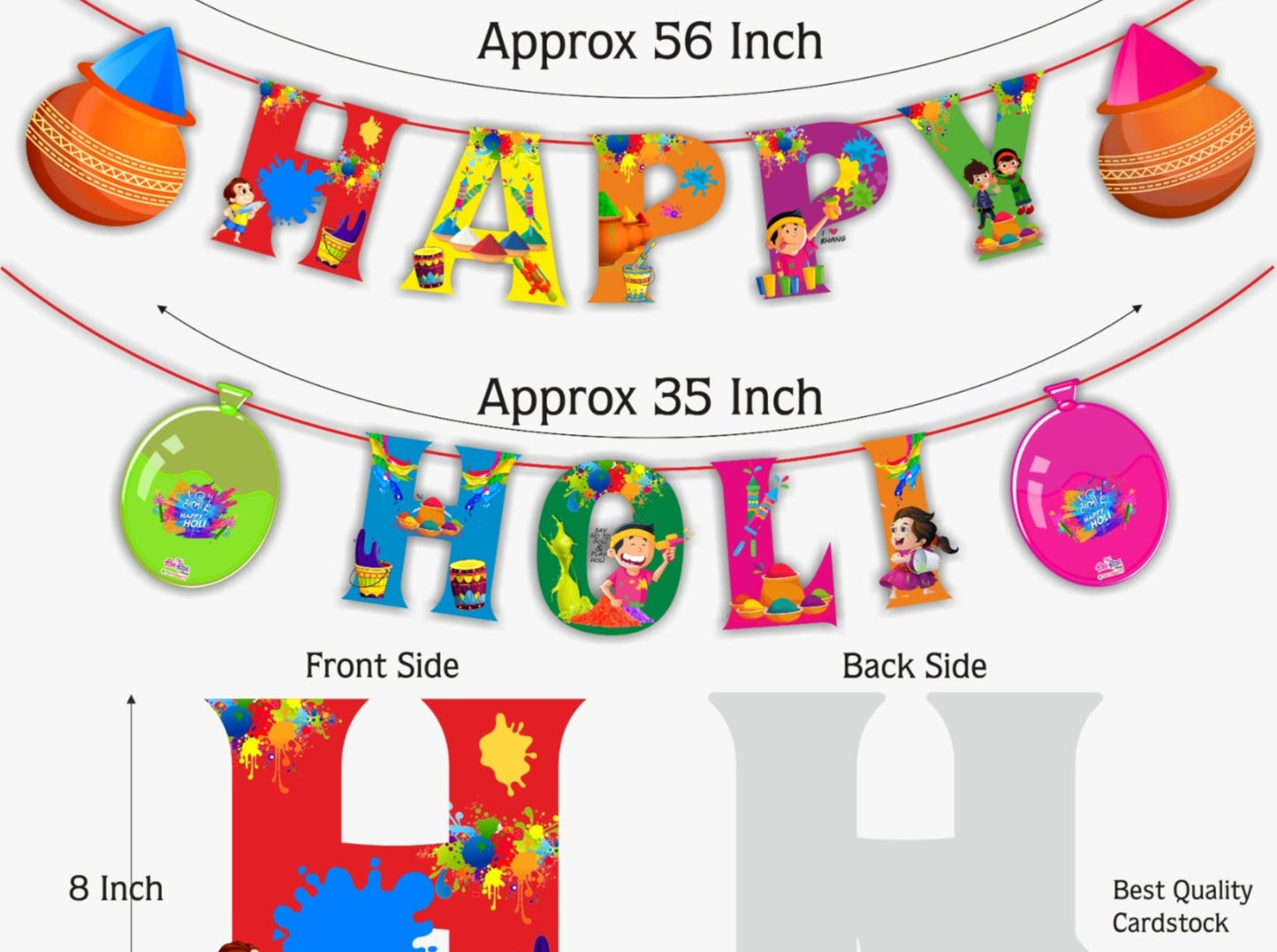 Happy Holi banners