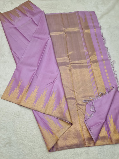 Temple Border Kanchi silk sarees