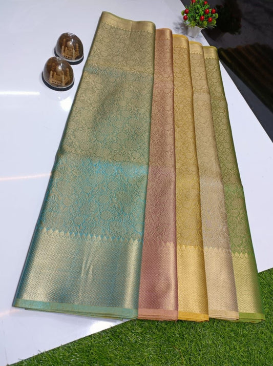 Banarasi Kanjivaram Zari Tanchui Saree