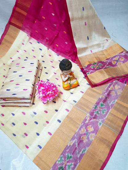 Uppada  Pochampally Nakshatra Butta Sarees