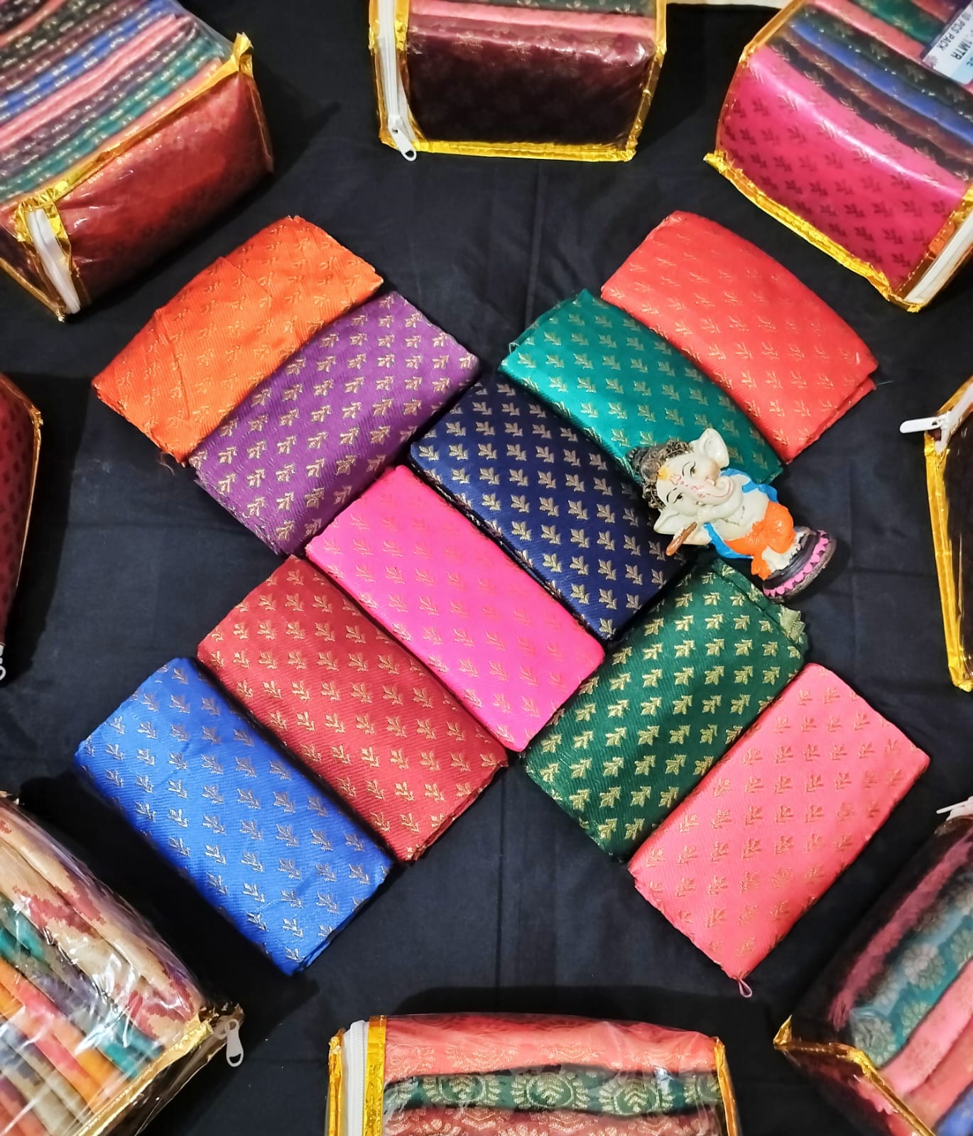Silk cotton Designer blouse bits 10 pieces bundle