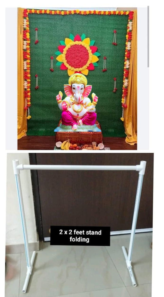 Ganpati backdrop Single Stand