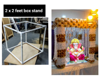 Ganpati Backdrop Box stand
