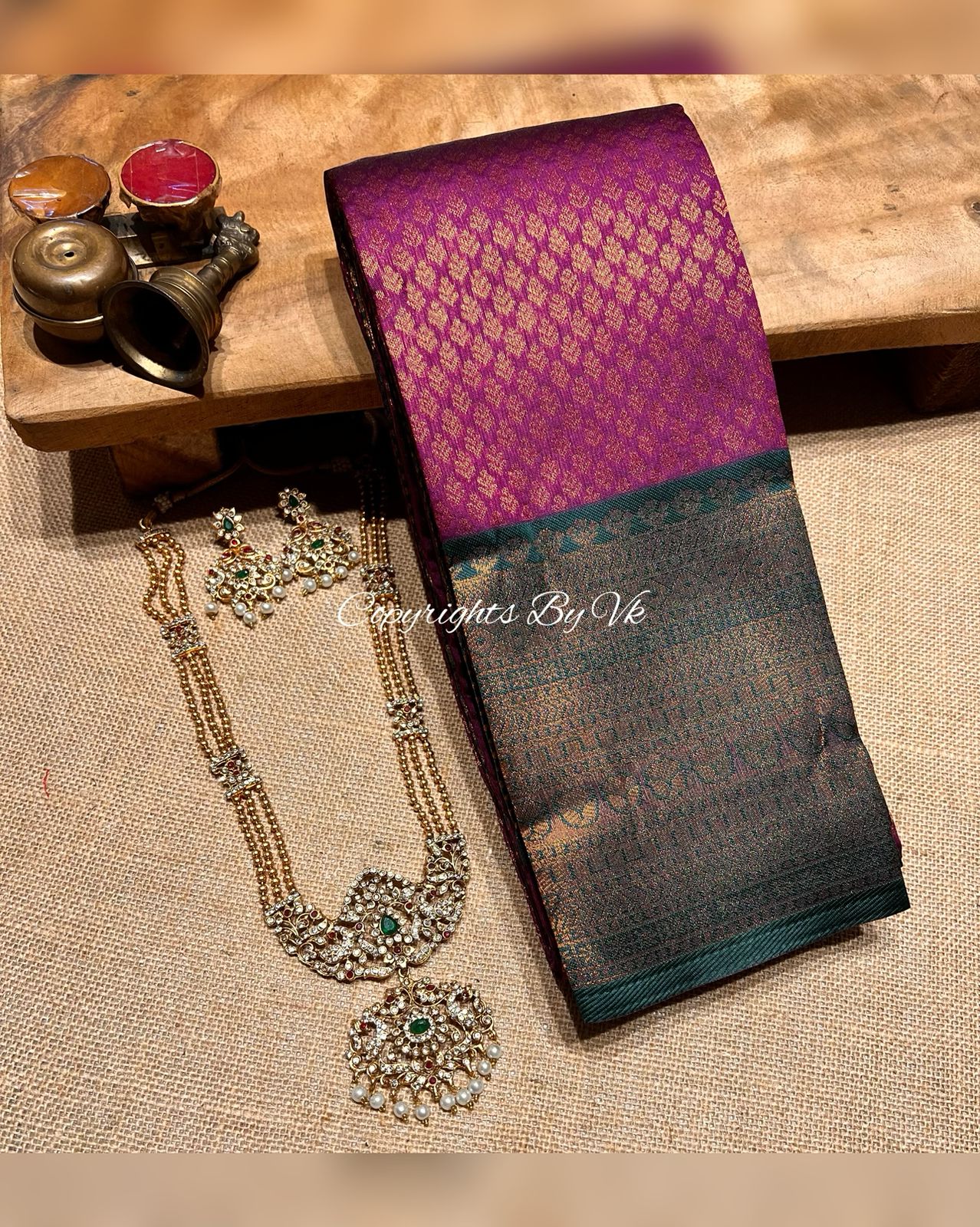 Madhuram Semi Silk Sarees