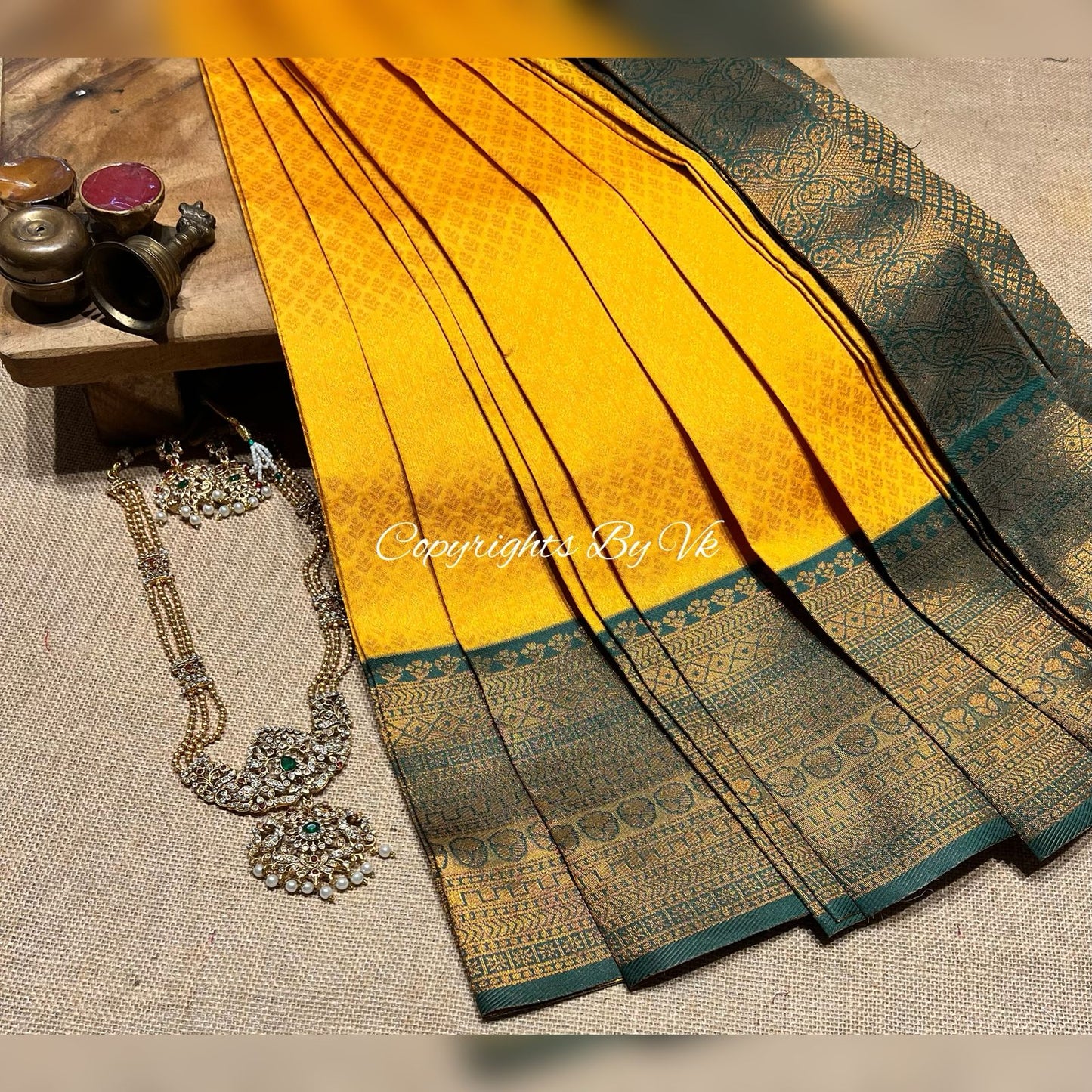 Madhuram Semi Silk Sarees