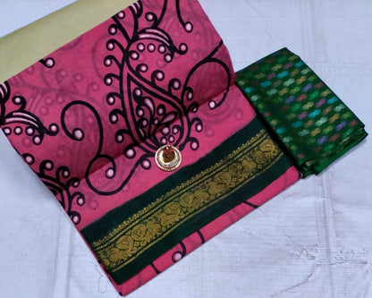 Kanchi Sungudi Cotton Sarees