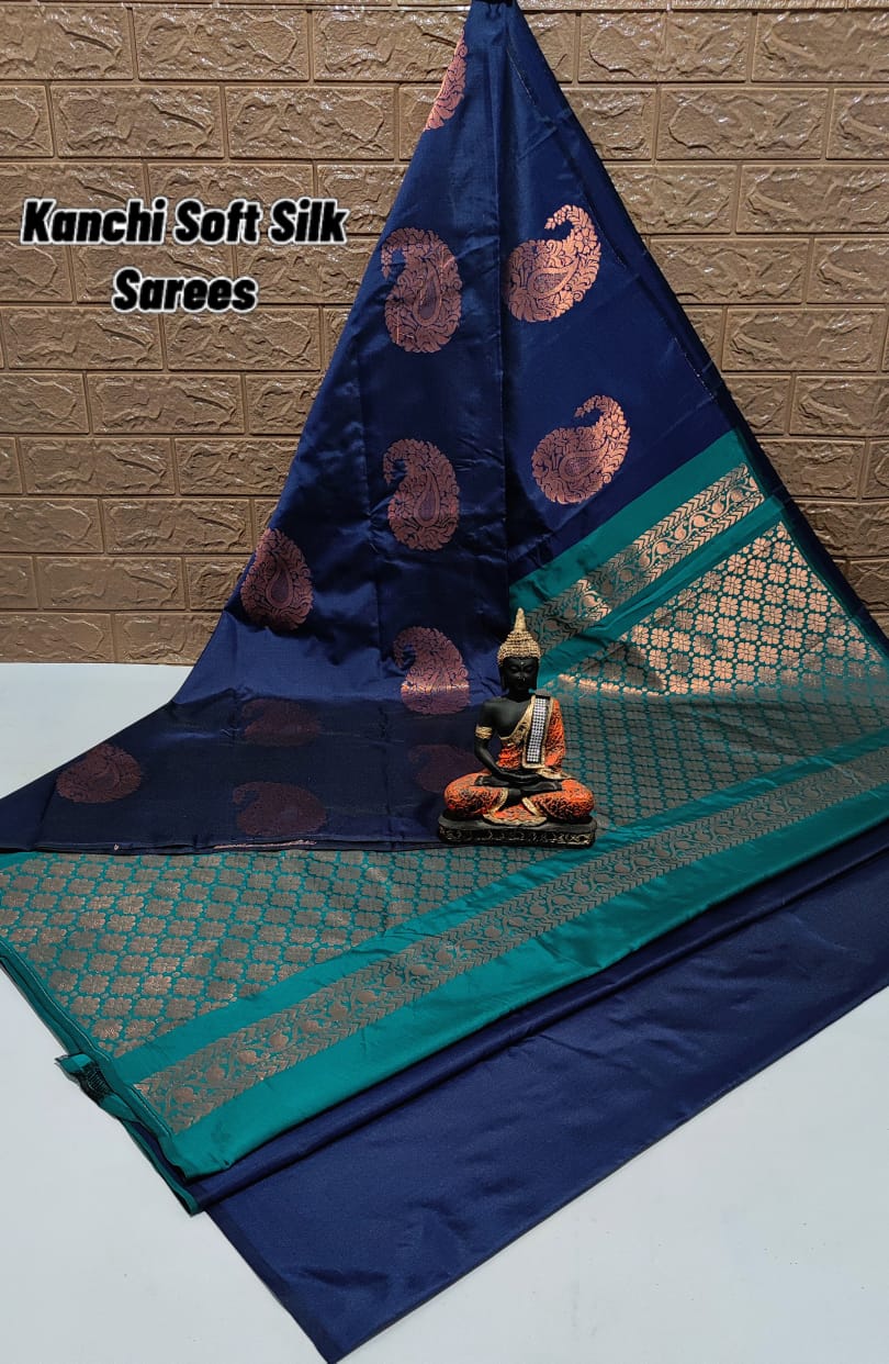 Kanchi semi silk sarees