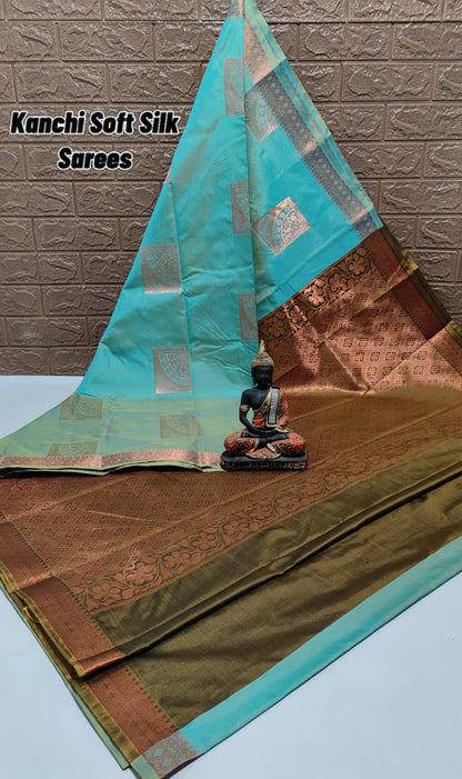 Kanchi semi silk sarees