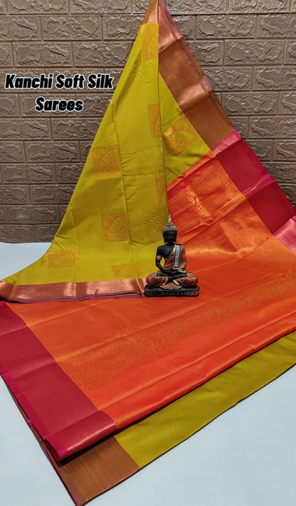 Kanchi semi silk sarees