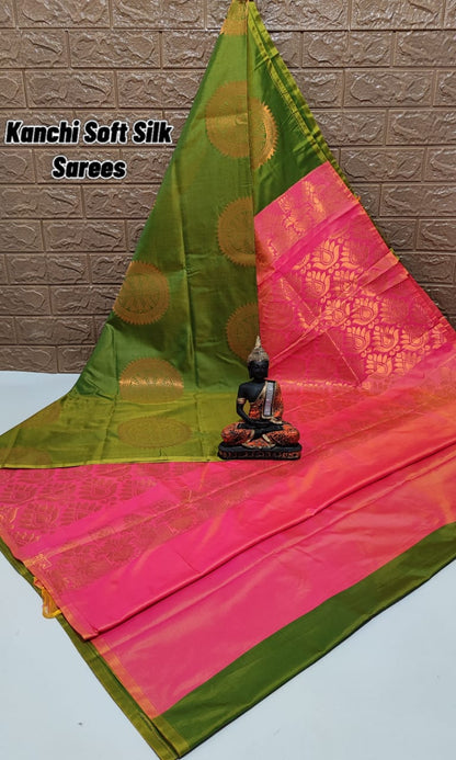 Kanchi semi silk sarees