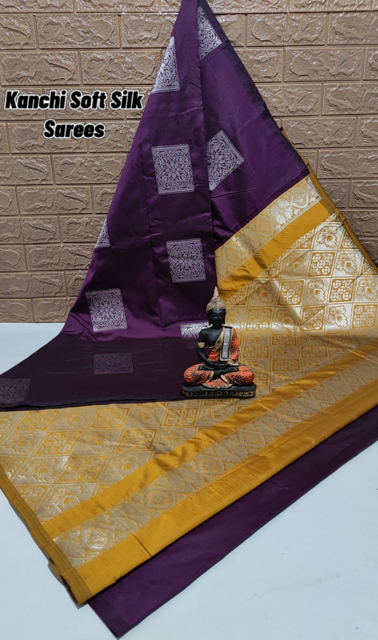 Kanchi semi silk sarees