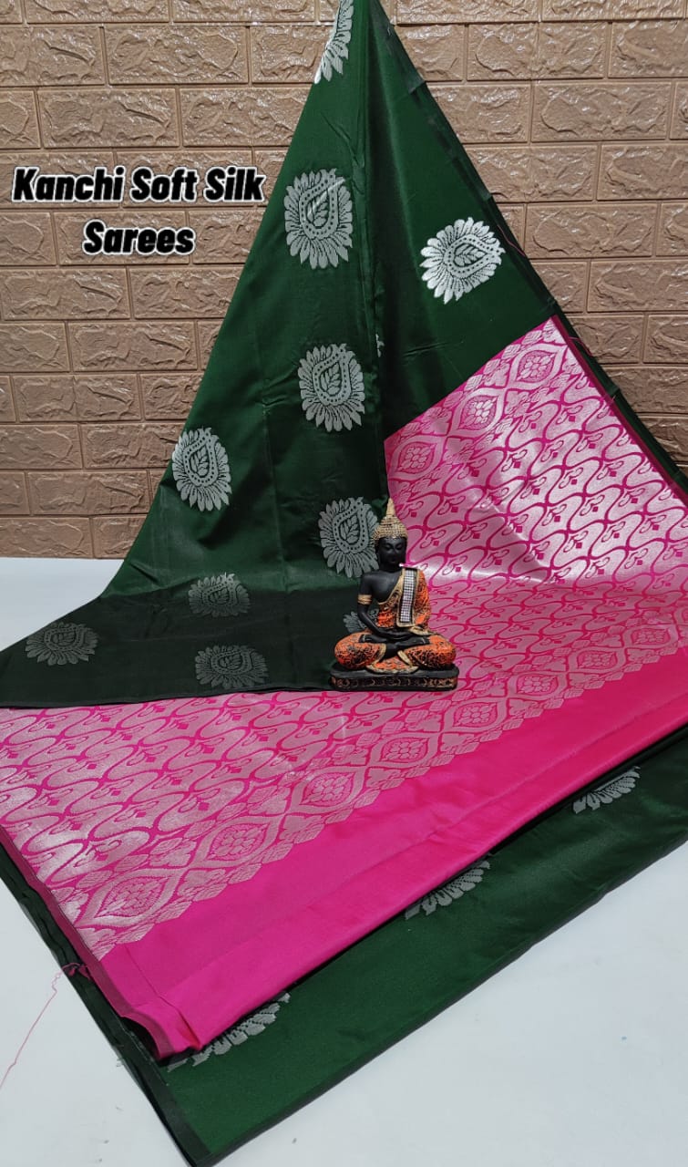 Kanchi semi silk sarees