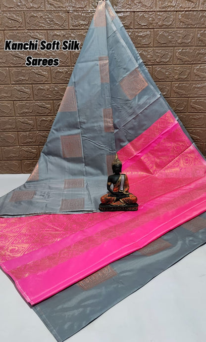 Kanchi semi silk sarees