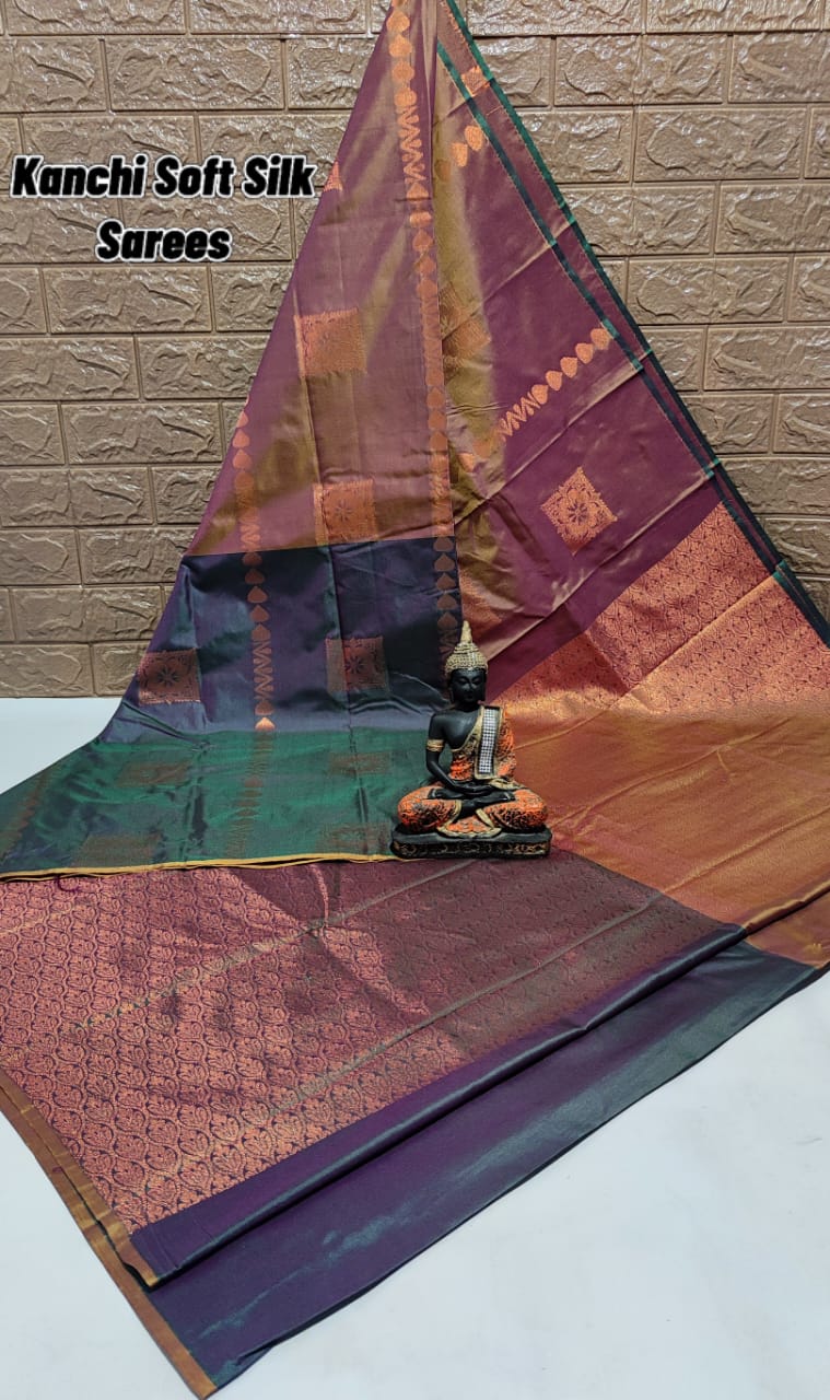 Kanchi semi silk sarees