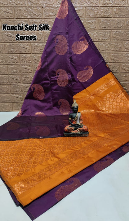 Kanchi semi silk sarees