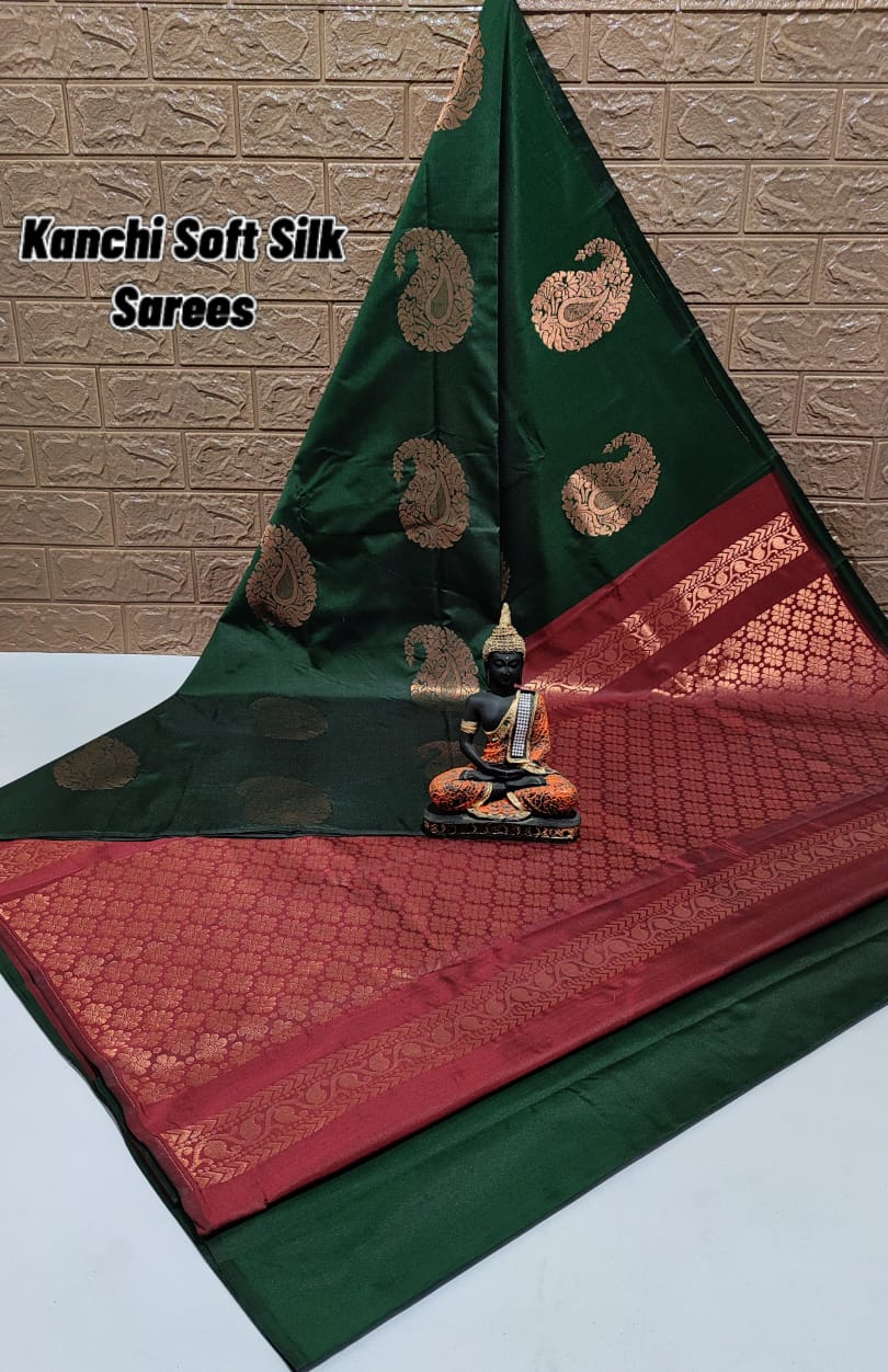 Kanchi semi silk sarees