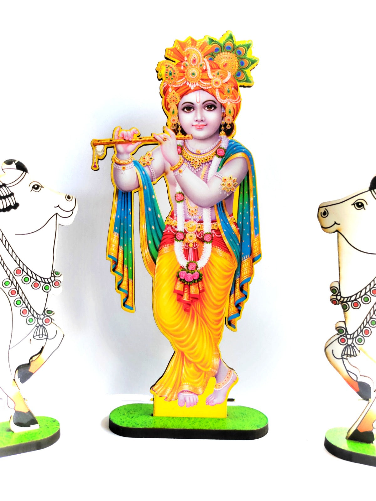 Krishna with 10 Cows sets