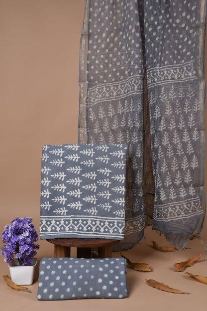 Cotton Bagru Print Dress materials