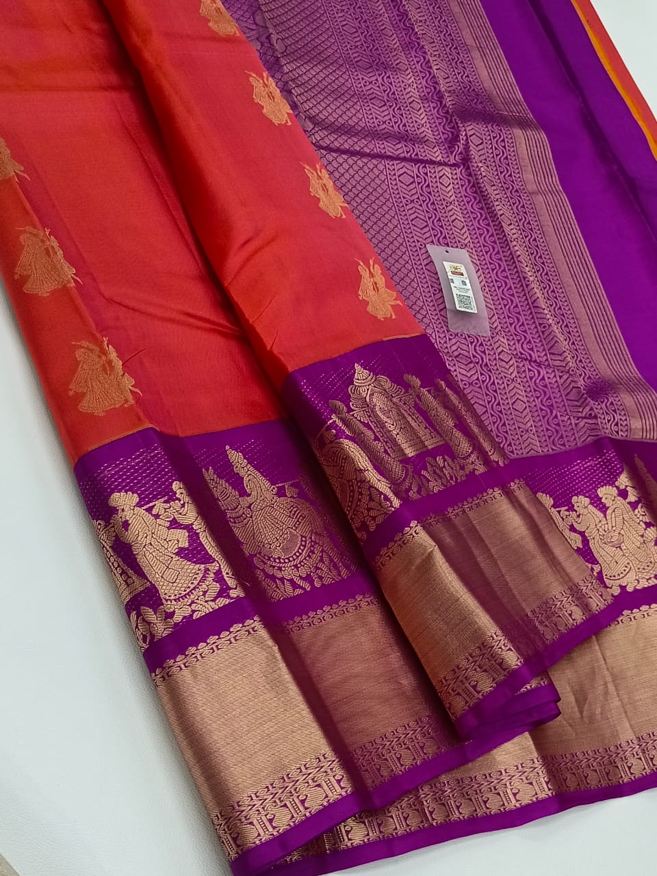 Kalyana Oorvalam Kanchi silk Sarees