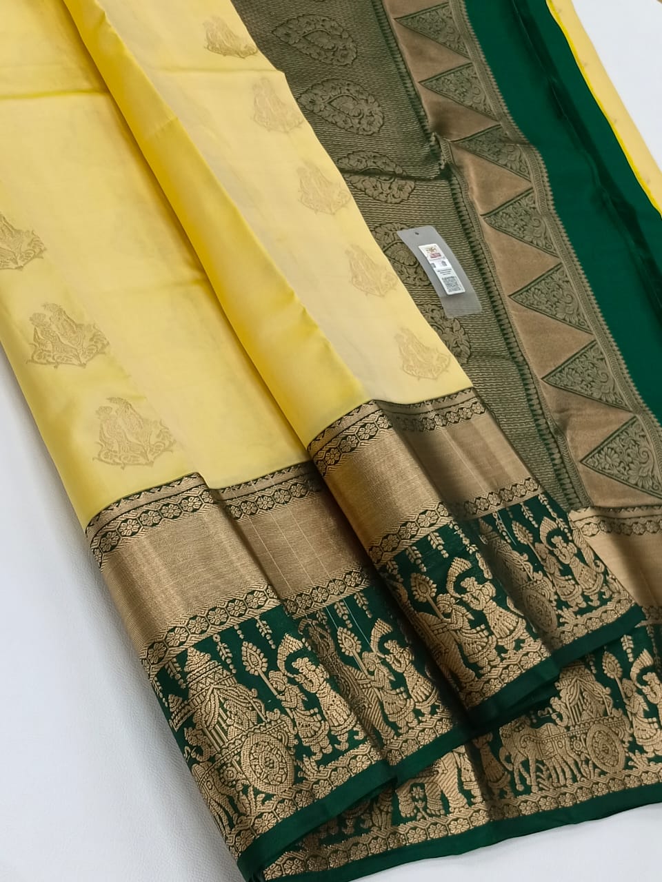 Kalyana Oorvalam Kanchi silk Sarees