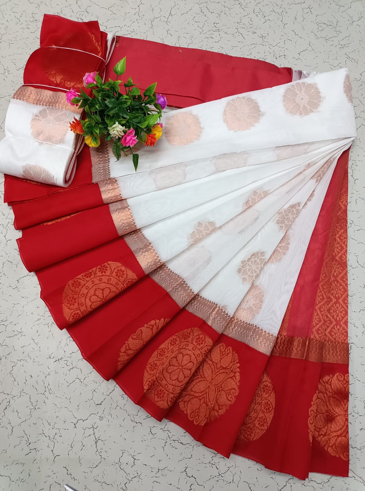 Korvai Silk Cotton Saree