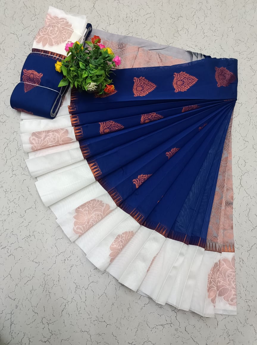 Korvai Silk Cotton Saree