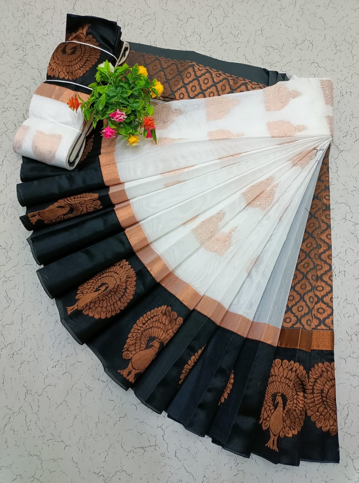 Korvai Silk Cotton Saree