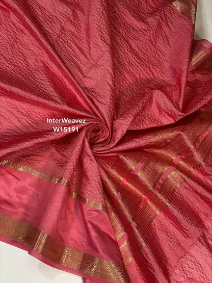 Matka Tussar  Sarees