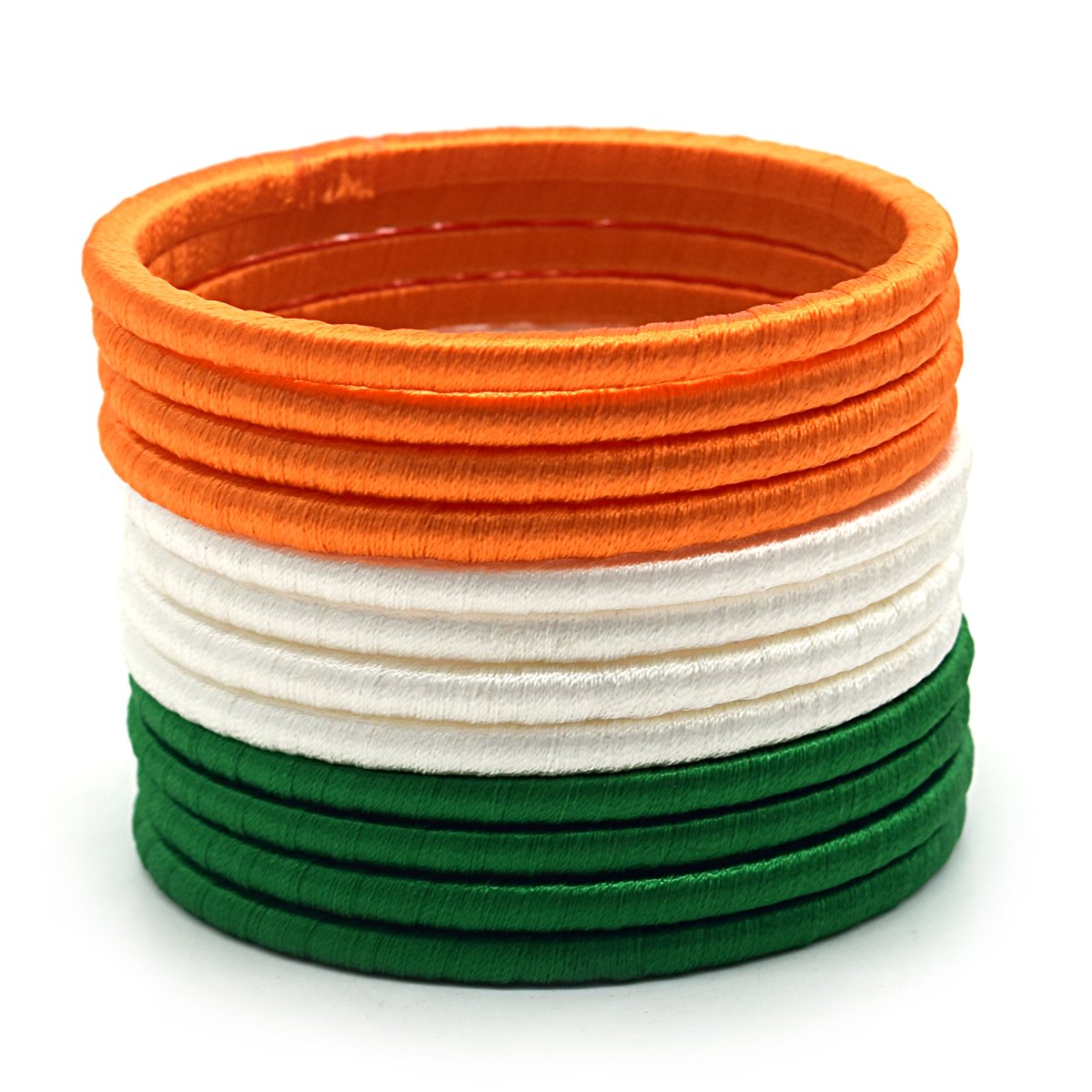 Republic day Tricolor bangles