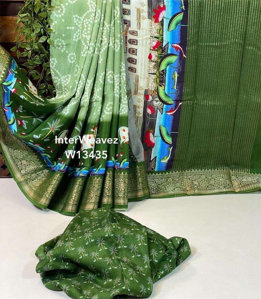 Banarasi Soft Matka Sarees