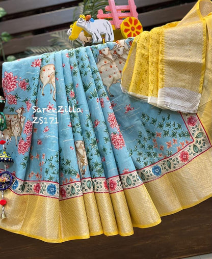 Banarasi Soft Matka Sarees